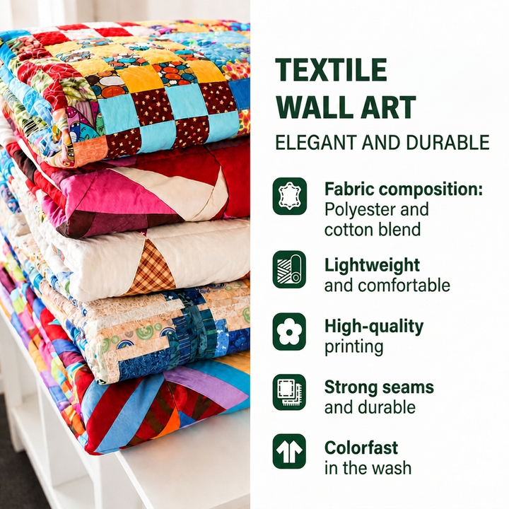 Eleni - Textile Wall Art - Blooming Ride