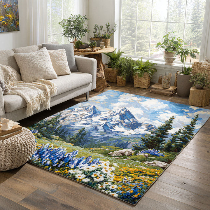 Clover - Decorative Rug - Alpine Bloom