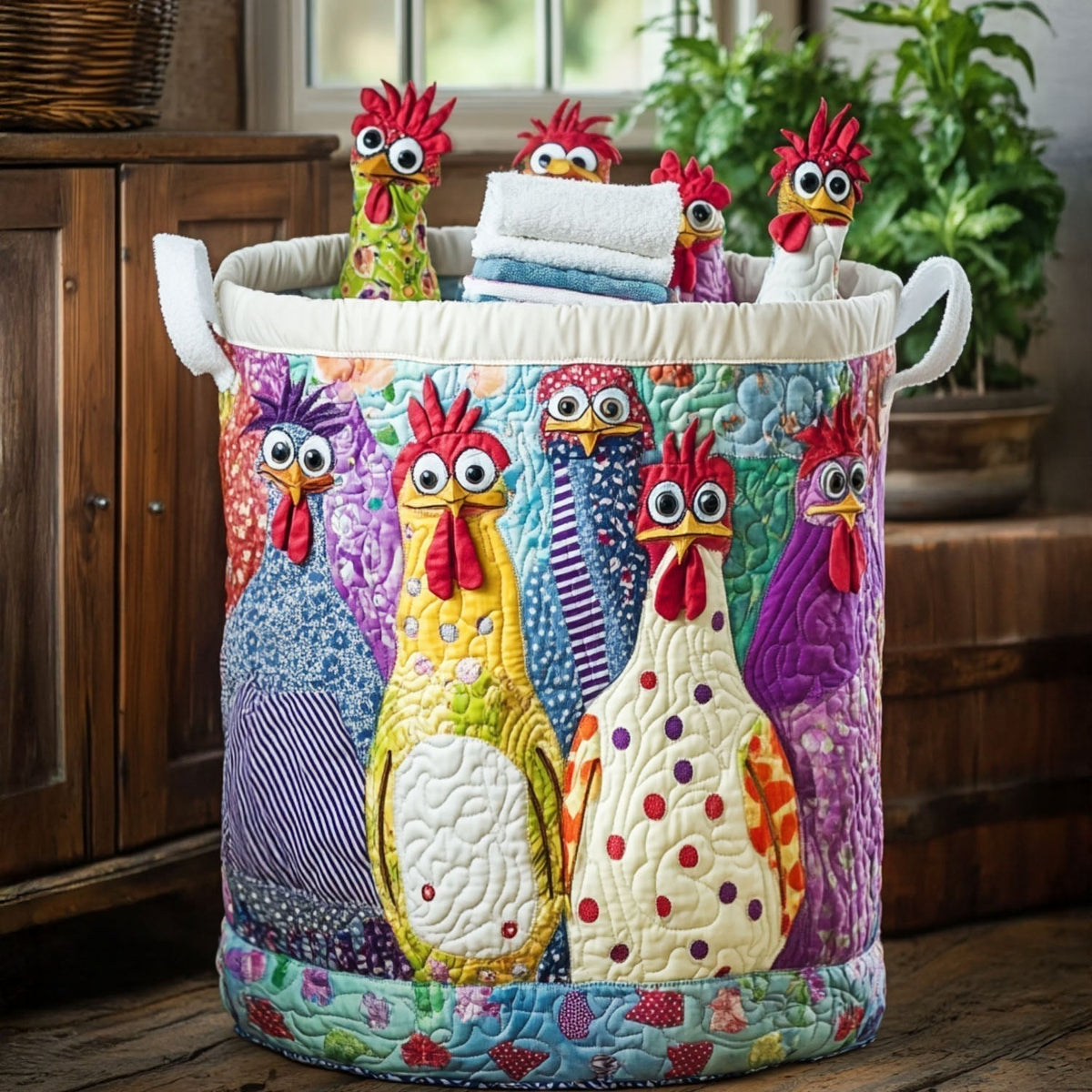 Cluck Couture Laundry Basket – Helen & Rose Auckland
