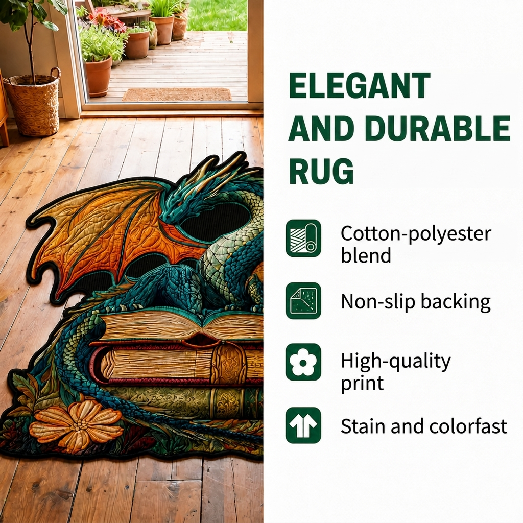 Eleanora - Shaped Rug - Deep Sea Turtle