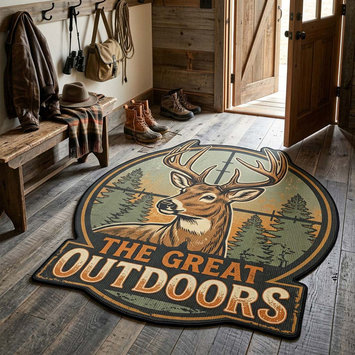 Lorna - Decorative Rug - Amber Wilderness