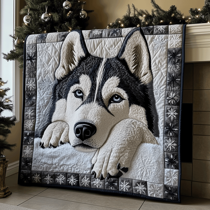 Mallory - Quilted Blanket - Dreamy Husky