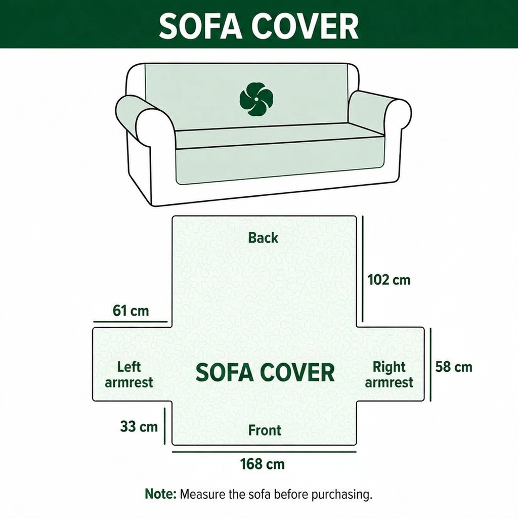 Rylan - Quilted Sofa Cover Southwest Pattern