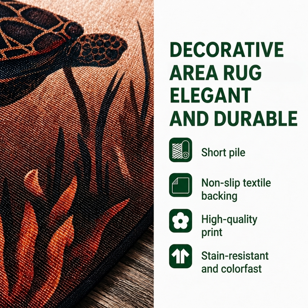 Adaline - Decorative Rug - Serpent of the Deep