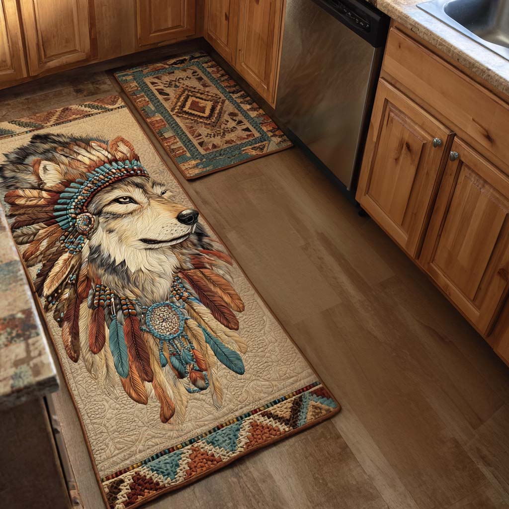 Saige - 2-Piece Kitchen Mat Set - Southwestern