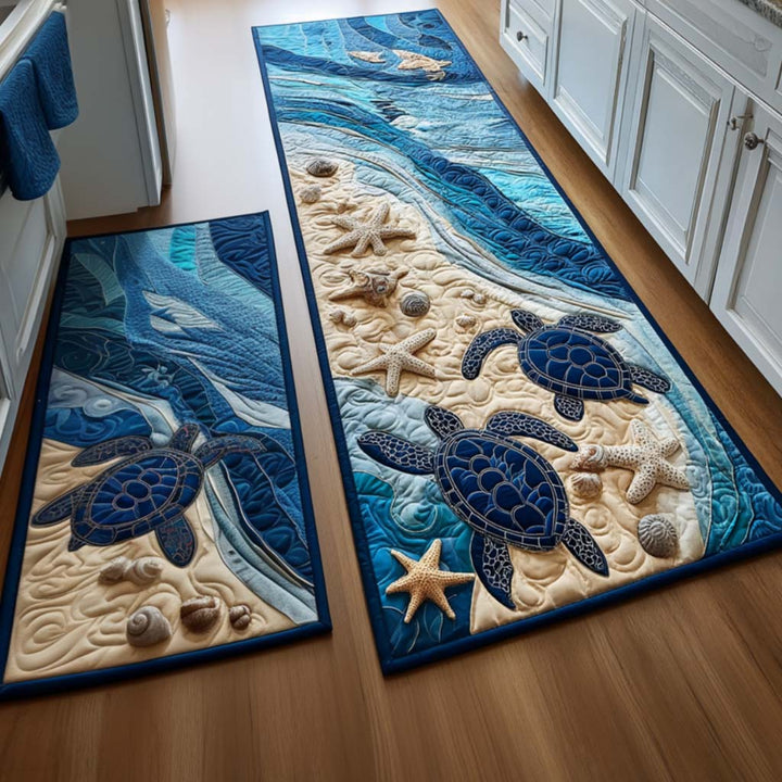 Solana - 2-Piece Kitchen Mat Set - Beach Traveller