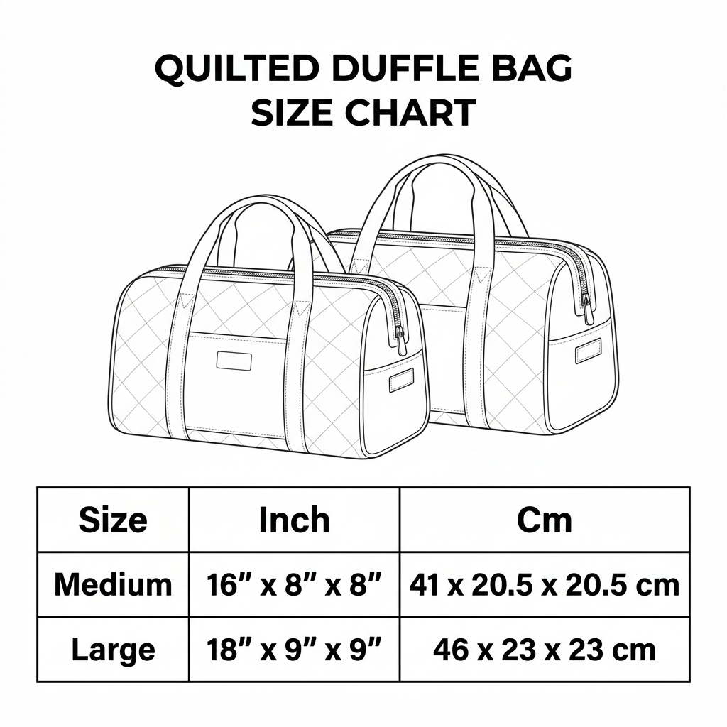 Quilted Travel Bag - Two Highland Cows